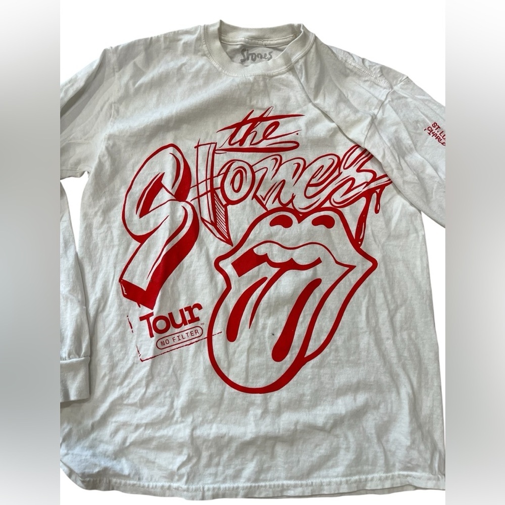 Rolling Stones no filter 2021 tour long sleeve tee-M - Picture 3 of 5